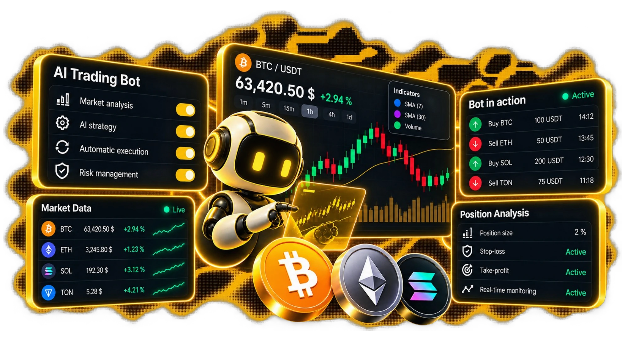 AI sparkling trading bot